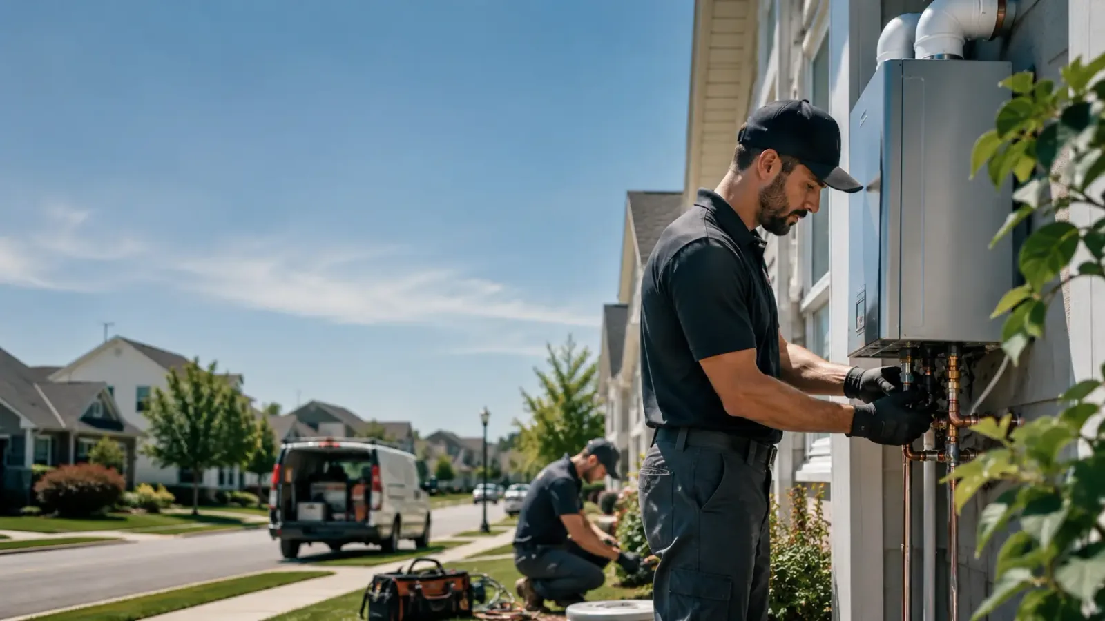 Tankless Water Heater Installation in Follett, TX